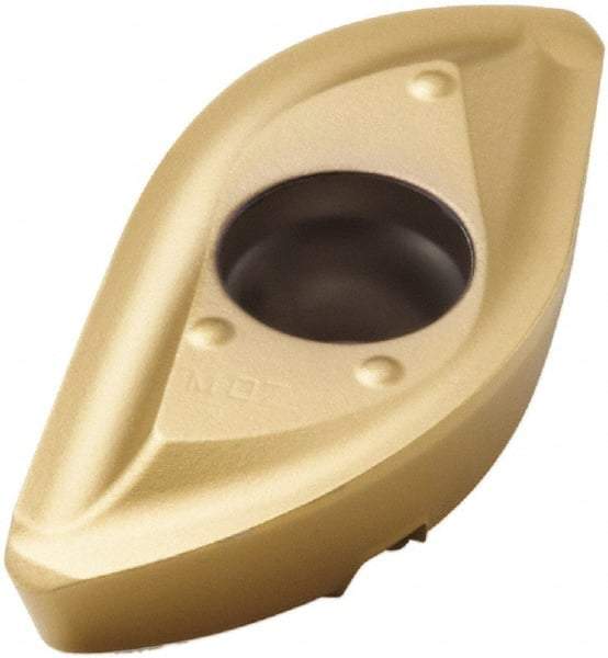 Seco - 218.20080 M04 Grade F40M Carbide Milling Insert - TiAlN/TiN Finish, 0.126" Thick, 0.315" Corner Radius - USA Tool & Supply