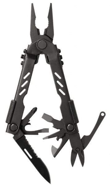 Gerber - 11 Piece, Multi-Tool Set - 5-5/8" OAL, 4-19/64" Closed Length - USA Tool & Supply