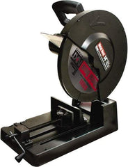 M.K. MORSE - 14" Blade Diam, 1" Arbor Hole, Miter Chop & Cutoff Saw - 1,300 RPM, 120 Volts - USA Tool & Supply