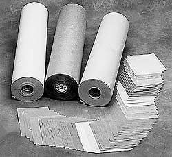 Made in USA - 720' Long x 60" Wide Roll of Recycled Kraft Paper - 8-1/2" OD, 50 Lb Paper Weight, 66 Lb per Roll - USA Tool & Supply