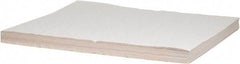 Made in USA - 30" Long x 20" Wide Sheets of White Newsprint Paper - 30 Lb Paper Weight, 600 Sheets - USA Tool & Supply