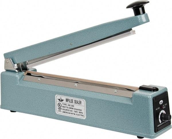 Value Collection - 12" Max Seal, 5 mil Thick, Table Top Thermal Impulse Sealer - 380 Watts - USA Tool & Supply