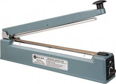 Value Collection - 16" Max Seal, 6 mil Thick, Table Top Thermal Impulse Sealer - 750 Watts - USA Tool & Supply