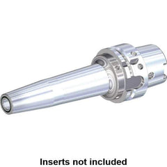 Kennametal - 25mm Hole Diam, HSK63A Taper Shank Shrink Fit Tool Holder & Adapter - 115mm Projection, 44mm Nose Diam, 47mm Clamping Depth, 25,000 RPM, Through Coolant - Exact Industrial Supply