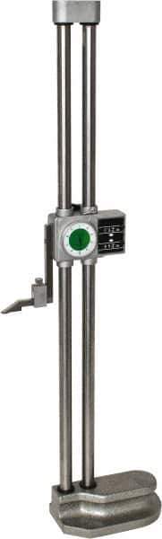 Value Collection - 24" Dial Height Gage - 0.001" Graduation, Accurate to 0.002", Dial and Counter Display - USA Tool & Supply