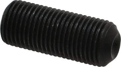 Value Collection - 1/2-20 UNF, 1-1/4" OAL, Cup Point Set Screw - Grade ASTM F912 Alloy Steel, 1/4" Key - USA Tool & Supply