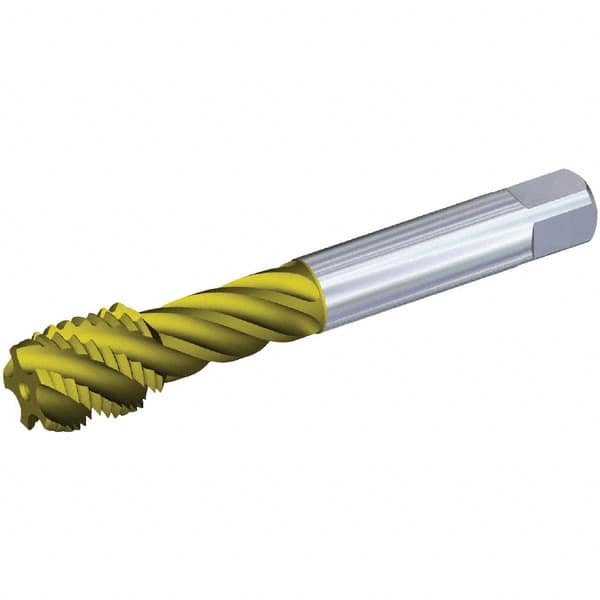 Kennametal - M24x3.00 Metric 5 Flute 6HX Modified Bottoming Spiral Flute Tap - USA Tool & Supply
