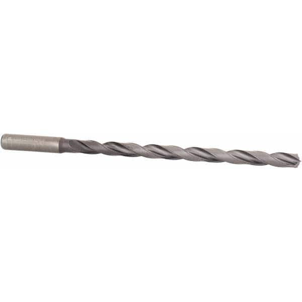 Kennametal - 13/32" 135° 2-Flute Solid Carbide Extra Length Drill Bit - USA Tool & Supply