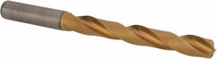 Kennametal - 31/64", 135° Point, Spiral Flute, Solid Carbide Taper Length Drill Bit - Multilayer TiCN Finish, 95mm Flute Length, 143mm OAL, Series K212A-HP - USA Tool & Supply