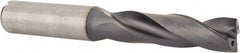 Kennametal - 9/16" 180° Spiral Flute Solid Carbide Screw Machine Drill Bit - USA Tool & Supply