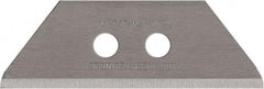 Martor USA - Carbon Steel Utility Knife Blade - 2-3/16" Blade Length, 0.025" Blade Thickness - USA Tool & Supply