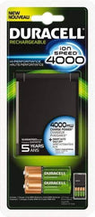 Duracell - 1.2 Volt Hi-Performance Charger - NiMH Compatible - USA Tool & Supply