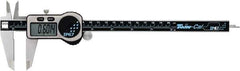TESA Brown & Sharpe - 0 to 200mm Range, 0.01mm Resolution, IP67 Electronic Caliper - Stainless Steel with 50mm Stainless Steel Jaws, 0.03mm Accuracy - USA Tool & Supply