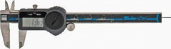TESA Brown & Sharpe - 0 to 150mm Range, 0.01mm Resolution, IP40 Electronic Caliper - Stainless Steel with 40mm Stainless Steel Jaws, 0.03mm Accuracy - USA Tool & Supply