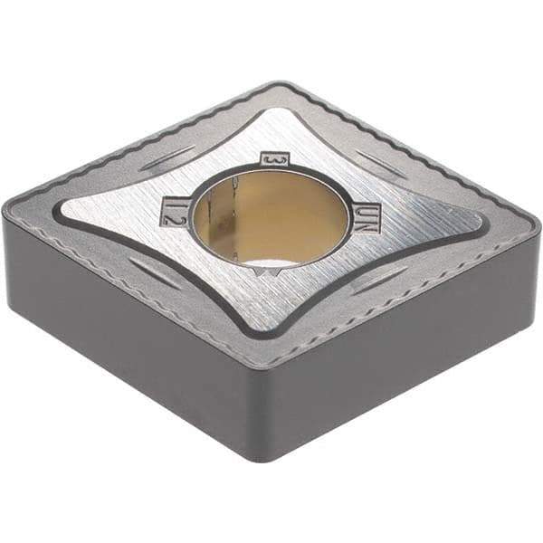 Kennametal - CNMG643 UN Grade KCK20 Carbide Turning Insert - TiCN/Al2O3 Finish, 80° Diamond, 3/4" Inscr Circle, 1/4" Thick, 3/64" Corner Radius - USA Tool & Supply