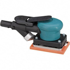 Dynabrade - 10,000 OPM, 13 CFM Air Consumption, Palm Air Orbital Sander - Rectangular Pad, 1/4 NPT Inlet - USA Tool & Supply