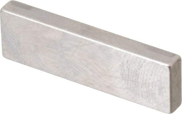 Mitutoyo - 0.131" Rectangular Steel Gage Block - Accuracy Grade 0, Includes Certificate of Inspection - USA Tool & Supply