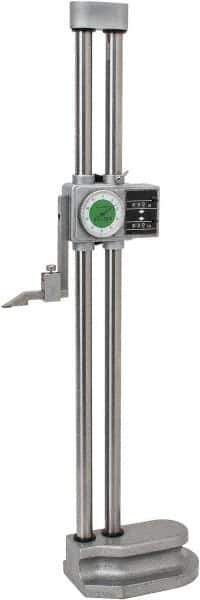 Value Collection - 20" Dial Height Gage - 0.001" Graduation, Accurate to 0.002", Dial and Counter Display - USA Tool & Supply