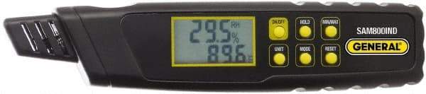 General - Weather Detectors & Alarms Type: Heat Index Monitor Function: Displays Heat Index, Temperature, Humidity, Dew Point - USA Tool & Supply