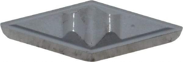Kennametal - VPGR331, K68 Grade Carbide Profiling Insert - Uncoated, 35° Incl Angle, Diamond, 0.6539" Side Length, 3/16" Thick, 1/64" Corner Radius, 3/8" Inscribed Circle - USA Tool & Supply