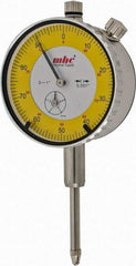 Value Collection - 1" Range, 0-100 Dial Reading, 0.001" Graduation Dial Drop Indicator - 2-9/32" Dial, Revolution Counter - USA Tool & Supply