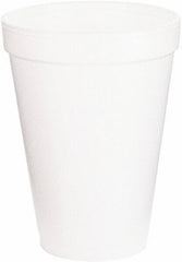 DART - Foam Drink Cups, 12 oz, 1000/Carton - White - USA Tool & Supply