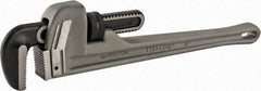 Proto - 18" Aluminum Straight Pipe Wrench - 3-1/2" Pipe Capacity - USA Tool & Supply