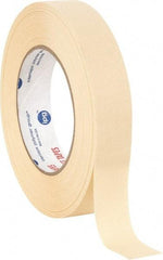 Intertape - 1" Wide x 60 Yd Long White Paper Masking Tape - Series PG21, 7.3 mil Thick, 26 In/Lb Tensile Strength - USA Tool & Supply