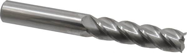 Accupro - 3/4" Diam 4 Flute Solid Carbide 0.02" Corner Radius End Mill - USA Tool & Supply