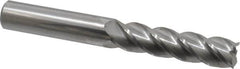 Accupro - 3/4" Diam 4 Flute Solid Carbide 0.02" Corner Radius End Mill - USA Tool & Supply