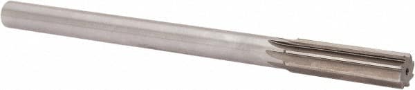 Interstate - 0.633" High Speed Steel 6 Flute Chucking Reamer - USA Tool & Supply