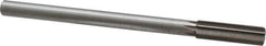 Interstate - 0.665" High Speed Steel Chucking Reamer - Straight Flute, 9/16" Straight Shank, 2-1/4" Flute Length, 9" OAL - USA Tool & Supply