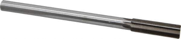 Interstate - 0.693" High Speed Steel Chucking Reamer - Straight Flute, 9/16" Straight Shank, 2-1/4" Flute Length, 9" OAL - USA Tool & Supply