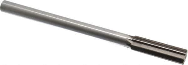 Interstate - 0.769" High Speed Steel Chucking Reamer - Straight Flute, 5/8" Straight Shank, 2-1/2" Flute Length, 9-1/2" OAL - USA Tool & Supply