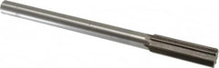 Interstate - 0.778" High Speed Steel Chucking Reamer - USA Tool & Supply