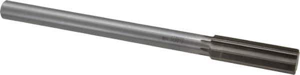 Interstate - 0.785" High Speed Steel Chucking Reamer - Straight Flute, 5/8" Straight Shank, 2-1/2" Flute Length, 9-1/2" OAL - USA Tool & Supply