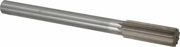 Interstate - 15/16" High Speed Steel Chucking Reamer - Straight Flute, 3/4" Straight Shank, 2-5/8" Flute Length, 10" OAL - USA Tool & Supply