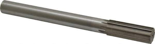 Interstate - 1" High Speed Steel Chucking Reamer - Straight Flute, 7/8" Straight Shank, 2-3/4" Flute Length, 10-1/2" OAL - USA Tool & Supply