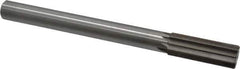 Interstate - 1" High Speed Steel Chucking Reamer - Straight Flute, 7/8" Straight Shank, 2-3/4" Flute Length, 10-1/2" OAL - USA Tool & Supply