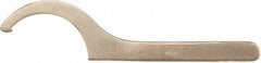 Ampco - 1-3/4" to 2" Capacity, Spanner Wrench - Nonsparking - USA Tool & Supply