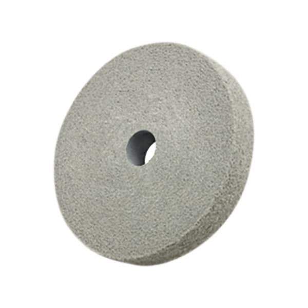 3M - 6" Diam, 1/2" Face Width, 1" Center Hole, Fine Grade, Silicon Carbide Deburring Wheel - Convolute, Density 9 Grade - USA Tool & Supply
