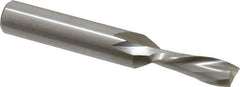 Onsrud - 3/8" Cutting Diam x 1" Length of Cut, 2 Flute, Downcut Spiral Router Bit - Uncoated, Right Hand Cut, High Speed Steel, 3-1/2" OAL x 1/2" Shank Diam, Double Edge, 19 to 32° Helix Angle - USA Tool & Supply