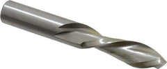 Onsrud - 1/2" Cutting Diam x 1-1/2" Length of Cut, 2 Flute, Downcut Spiral Router Bit - Uncoated, Right Hand Cut, High Speed Steel, 3-1/2" OAL x 1/2" Shank Diam, Double Edge, 19 to 32° Helix Angle - USA Tool & Supply