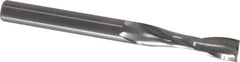 Onsrud - 3/8" Cutting Diam x 1-1/2" Length of Cut, 2 Flute, Upcut Spiral Router Bit - Uncoated, Right Hand Cut, Solid Carbide, 4" OAL x 3/8" Shank Diam, Double Edge, 22° Helix Angle - USA Tool & Supply