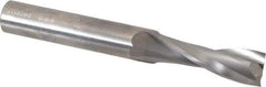 Onsrud - 5/8" Cutting Diam x 1-3/4" Length of Cut, 2 Flute, Upcut Spiral Router Bit - Uncoated, Right Hand Cut, Solid Carbide, 5" OAL x 5/8" Shank Diam, Double Edge, 22° Helix Angle - USA Tool & Supply