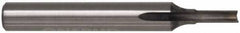 Onsrud - 1/2" Diam, 1/2" Shank Diam, 1" Length of Cut, 2 Flute Double Edge Straight Router Bit - 4" Overall Length, Right Hand Cut, Solid Carbide - USA Tool & Supply