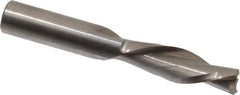 Onsrud - 1/2" Cutting Diam x 1-5/8" Length of Cut, 2 Flute, Downcut Spiral Router Bit - Uncoated, Right Hand Cut, Solid Carbide, 3-1/2" OAL x 1/2" Shank Diam, Double Edge, 30° Helix Angle - USA Tool & Supply