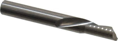 Onsrud - 3/8" Cutting Diam x 3/4" Length of Cut, 1 Flute, Downcut Spiral Router Bit - Uncoated, Right Hand Cut, Solid Carbide, 3" OAL x 3/8" Shank Diam, Single Edge, 22° Helix Angle - USA Tool & Supply