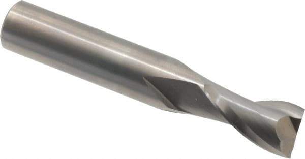 Onsrud - 1/2" Cutting Diam x 7/8" Length of Cut, 2 Flute, Upcut Spiral Router Bit - Uncoated, Right Hand Cut, Solid Carbide, 3" OAL x 1/2" Shank Diam, Bottom-Surfacing, 30° Helix Angle - USA Tool & Supply