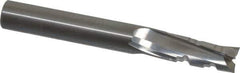 Onsrud - 3/8" Cutting Diam x 7/8" Length of Cut, 3 Flute, Upcut Spiral Router Bit - Uncoated, Right Hand Cut, Solid Carbide, 3" OAL x 3/8" Shank Diam, Three Edge, 10° Helix Angle - USA Tool & Supply